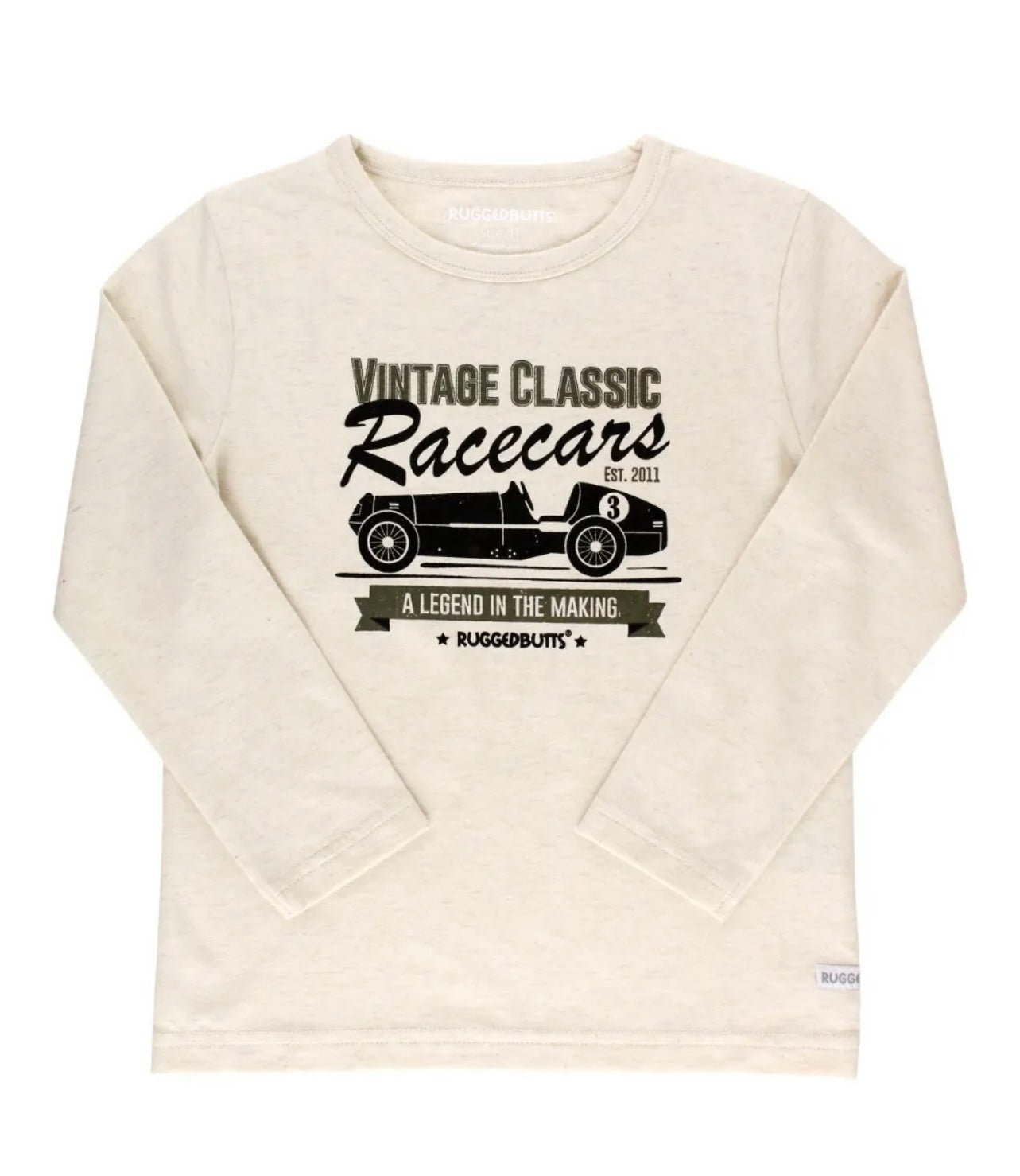 Rugged Butts Vintage Cars Tshirt