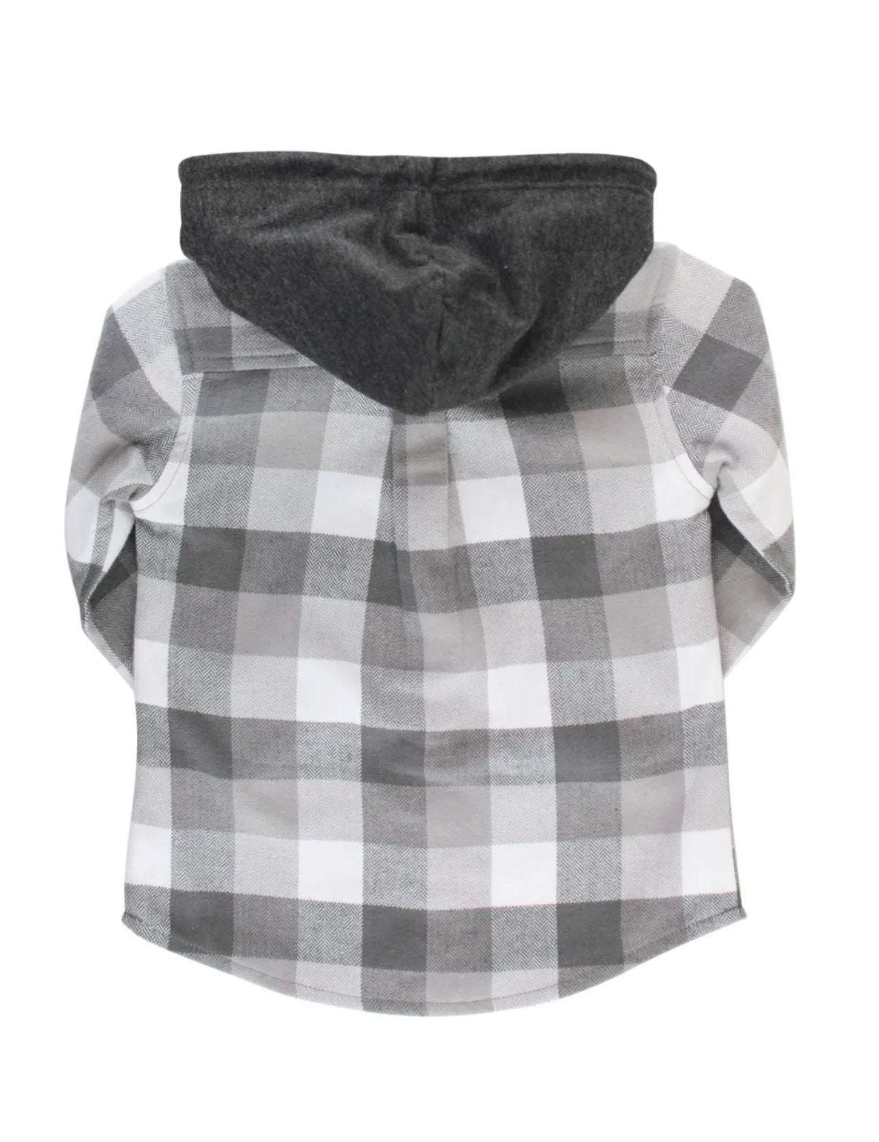 Rugged butts Smoky Gray plaid button down